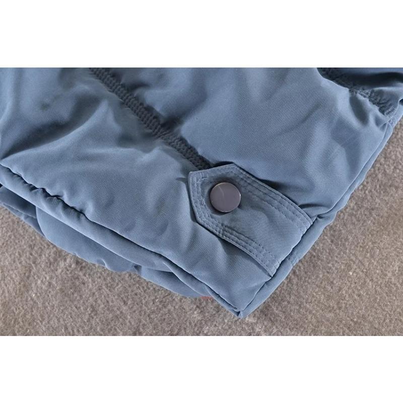 Women Cotton Vest Winter Coat Casual Pocket Casual Hooded Waistcoat Sleeveless Jacket Autumn Warm Vest Parkas