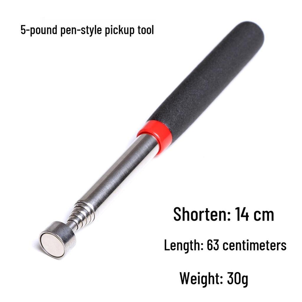 Universal Telescopic Undercarriage Inspection Mirror with Light for Car Repair