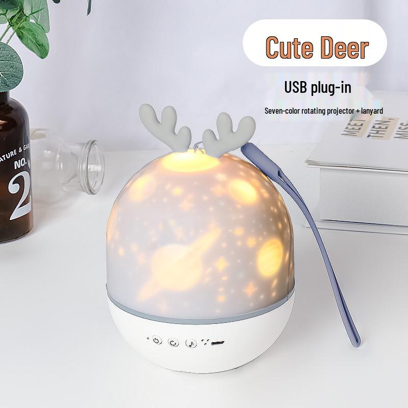 Starry Sky Projector Night Lamp for Kids - Christmas Luminous Gift 1W