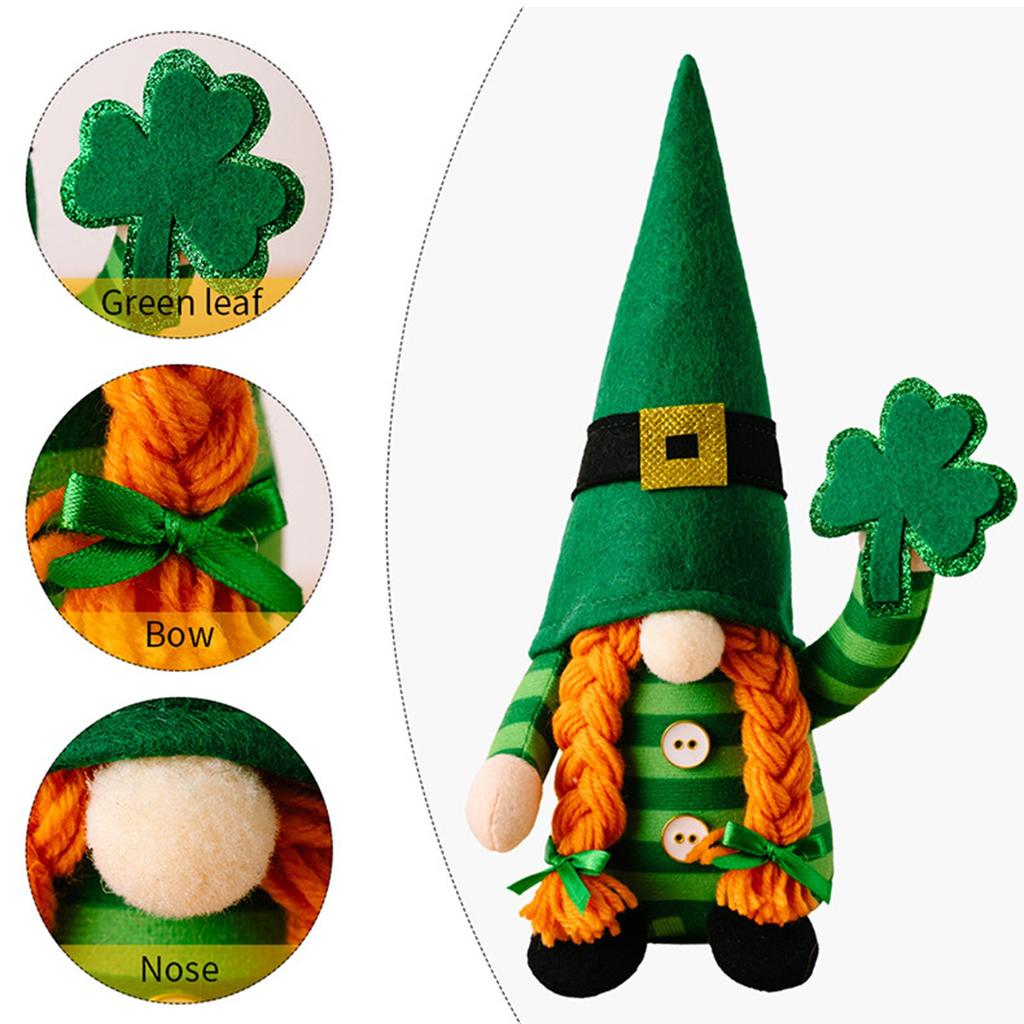 St. Patrick's Dwarf Doll Ornament