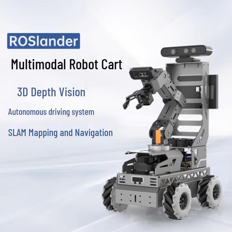 

WonderNex Multimodal Robot ROSlander Advanced Edition