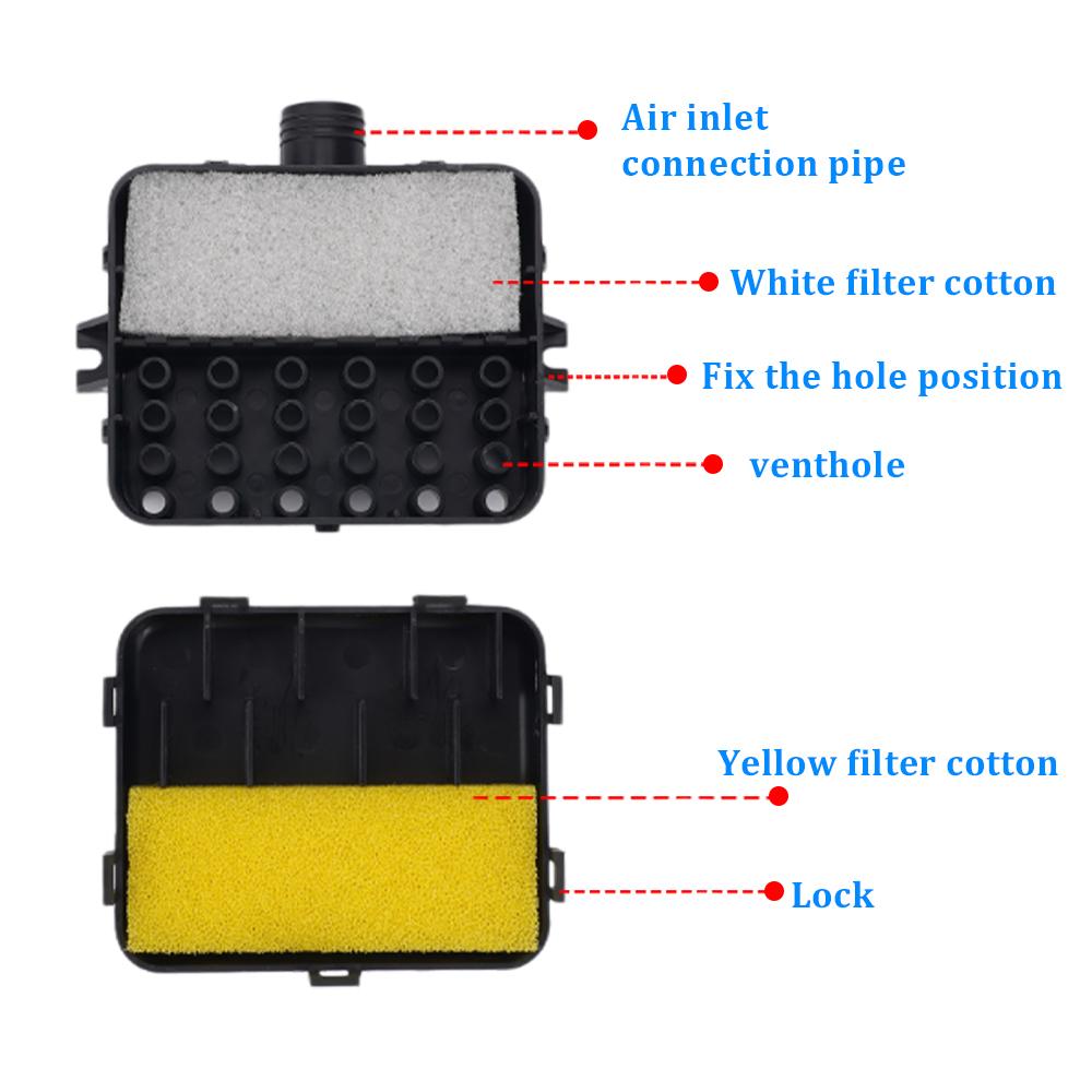 Parking Heater Universal Air Filter 12V 24V Suitable for 2KW 5KW 8KW Diesel Heaters High Heating Efficiency Car Accessories