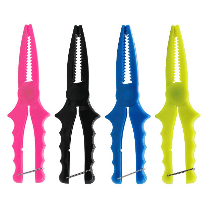 1Pc Non-Slip Fishing Pliers Abs Fish Clamp Fish Gripper Catcher Grip Catch Release Tool Hook Extractor Fish Body Holder Tongs