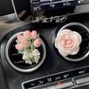Butterfly Tulip Car Fragrance Diffuser Stone High-End Flower Car Air Vent Decoration Interior Ornament