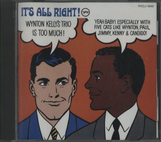 

CD WYNTON KELLY TRIO - It s All Right! POCJ1849 Verve Records 1990 Japan Jazz Used