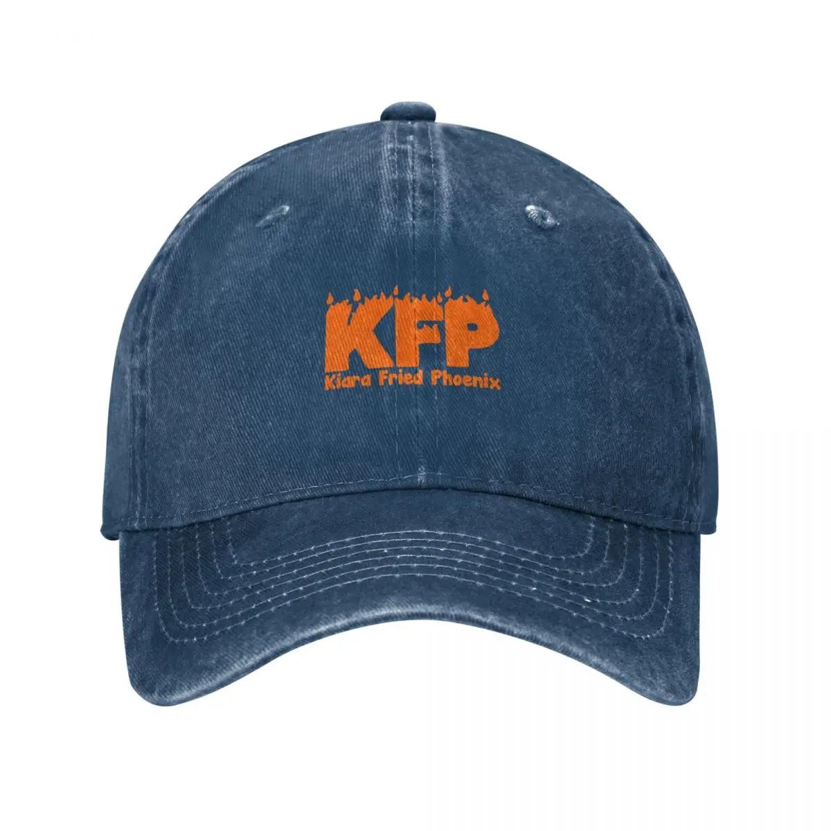 

Hololive EN - Takanashi Kiara ( Fried Phoenix KFP LOGO) Baseball Cap Beach Outing Fishing cap Sun Hats For Women Men s темно-синього кольору