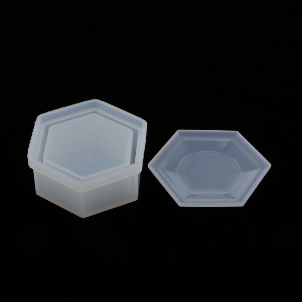 Silicone Mold Mould Flower Pot for Resin Jewelry Making Ornaments 8.5x3.4CM