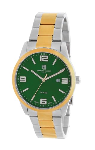 CHARLES-HUBERT 3-Hand Date Wristwatch 4031-GN