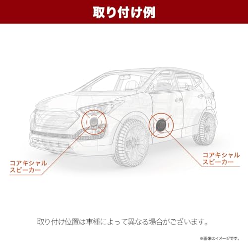 Kenwood 17cm High-Resolution Audio Compatible Custom Fit Coaxial Speaker KFC-RS175 KENWOOD