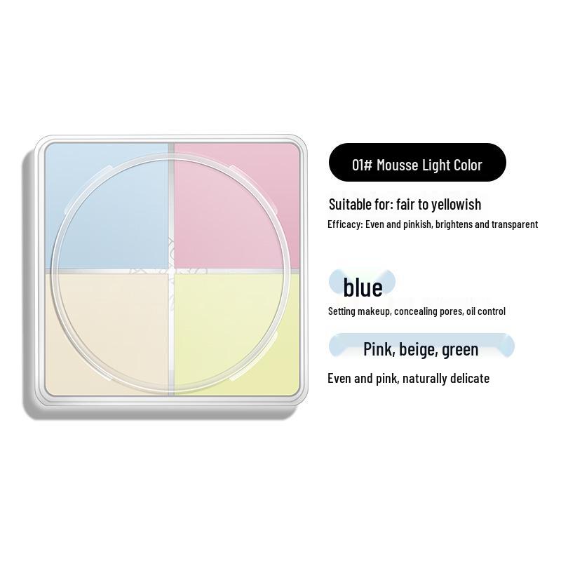 Latin America La Si Gongge Waterproof Long-lasting Setting Powder for Dry & Oily Skin - No Cakey Finish