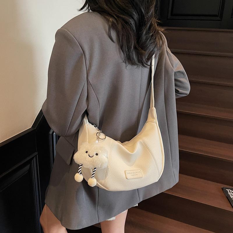 Fashion Bag Women's New Versatile Solid Color Shoulder Messenger Bag