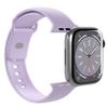 Pasek Silikonowy Puro Icon Do Apple Watch 42 / 44 / 45 / 49 Mm - Lawendowy (2 Szt.)