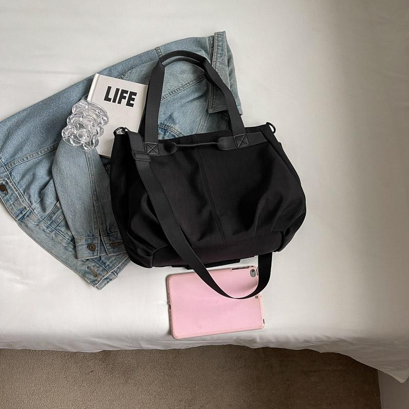 Handheld Large Capacity Casual Tote Bag for Women's Summer Work Commuting Single Shoulder Bag Simple and Versatile Trend