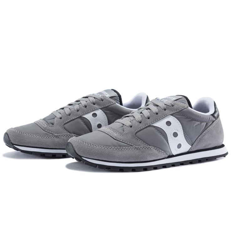 SAUCONY Jazz Vintage Cow Leather, Textile, Synthetic Leather Cushioning Abrasion Resistant Breathable Support Low Top S1866-302