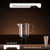 ZISIZ Commercial PC Acrylic Measuring Cup with Scale