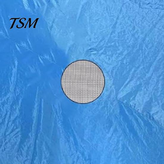 UV Protection Trampoline Cover 6/8/10/12/14-Foot Sunshade Resistant Waterproof Oxford Cloth Universal Outdoor Shade 6 Poles Canopy Sun Rainproof Tent