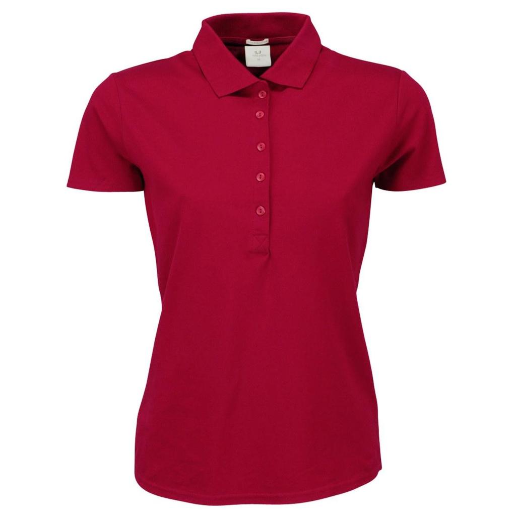 Tee Jays Womens/Ladies Luxury Stretch Short Sleeve Polo Shirt