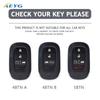Carbon Fiber Car Key Case Cover For Honda     For Civic For Accord For Cr-V For Hr-V For Pilot Pu Accessories
