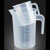 1PC 1000ML Non-stick Silicone Measuring Cup Food Grade Household Graduated Cups Kitchen Baking Measuring Tools High Volume