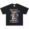 2026 Michael Jackson T-shirt - Rock American Retro Street Hip Hop Short Sleeve Vintage Trendy Comfortable Breathable