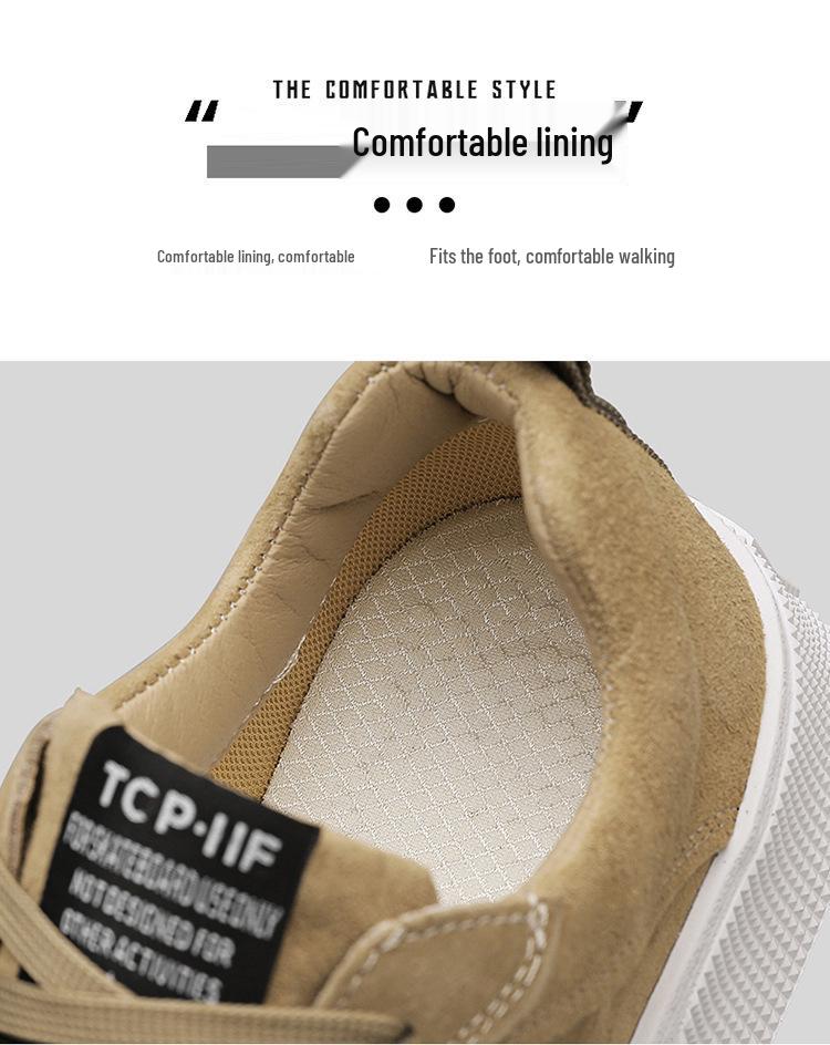 Summer Men's Thick-Soled Skate Shoes - Breathable, Comfortable & Versatile Casual Sneakers