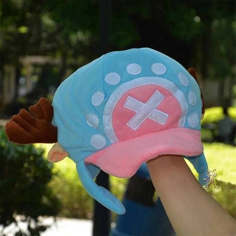 One Piece Cappelli Tony Chopper Peluche Cappello Animale Caldo Cappello Invernale Kawaii Unisex Regali Accessori Portachiavi