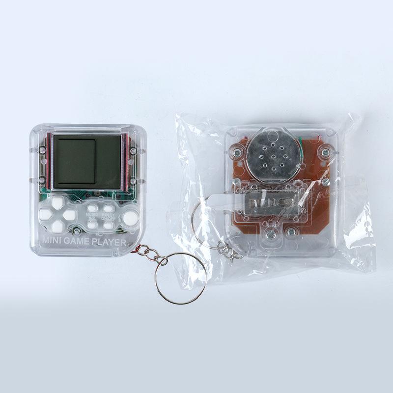 Game Blast Block Tetris Mini Toy Game Machine Portable Keychain Gift Children