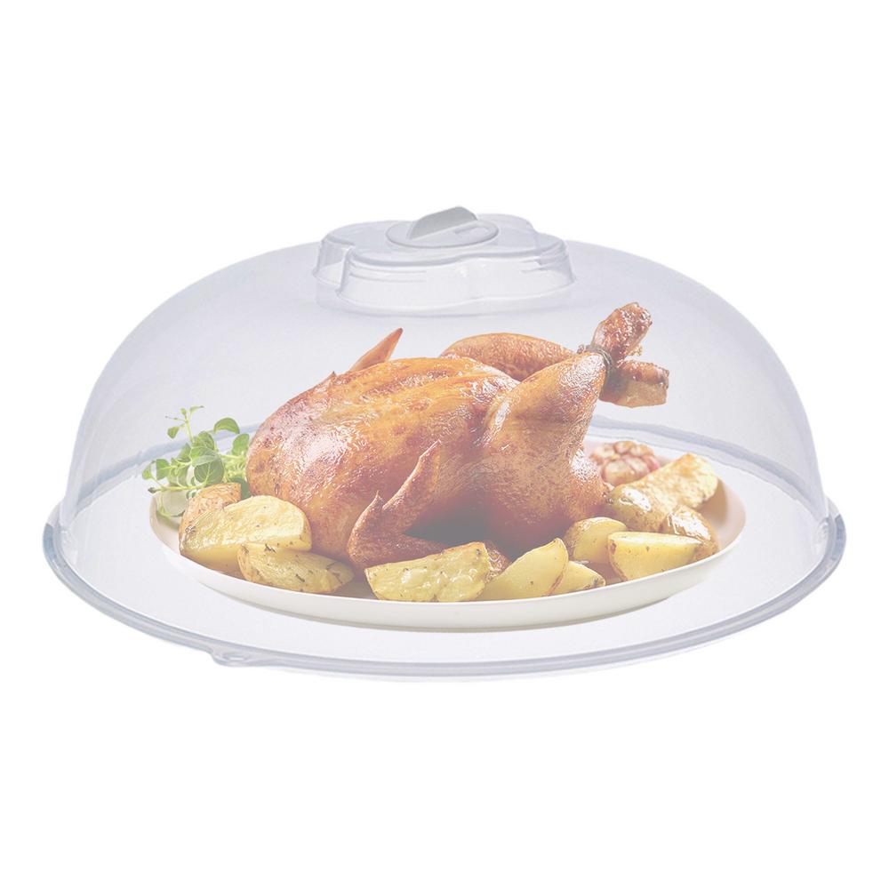 Microwave Cover For Food Anti-Splatter Food Heating Lid Adjustable Steam Vent Anti-Splatter Lid For Most Plates And Bowls