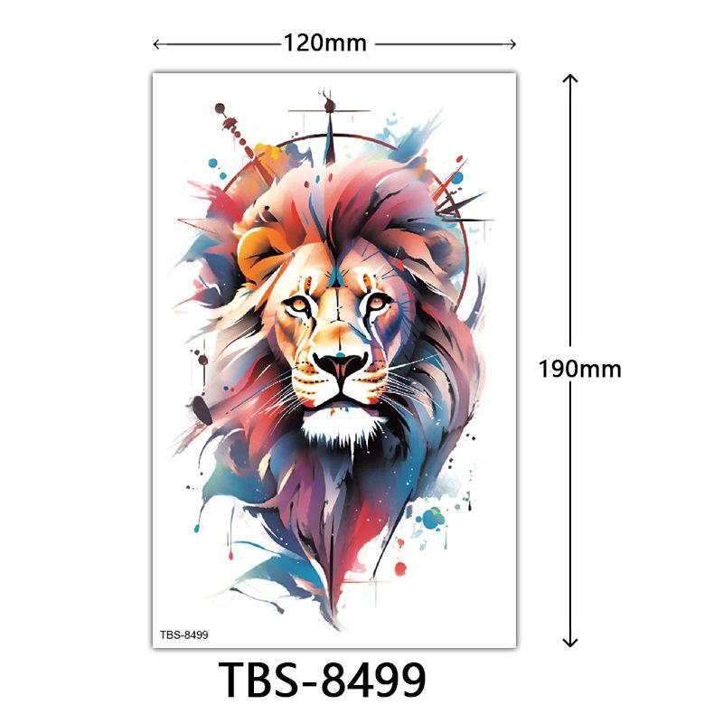 Waterproof Tattoo Sticker, Totem Character Animal Tattoo Sticker Tattoo