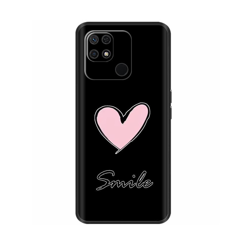 Pour Redmi 10C Coque Mignon Dessin Animé Silicone Liquide Souple Boîtier de Téléphone Pour Xiaomi Redmi 10C Coque Arrière redmi10C 10 C Coques Fundas