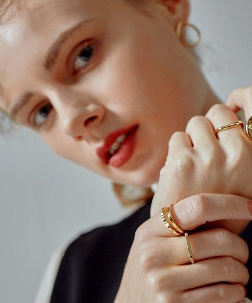 Bonbeau Oval Layered Ring (Type A)