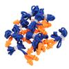 10PCS Corded Silicone Noise Earplug Tapered Ear Plugs Swimming Insulation Earplug  Sleep Aid