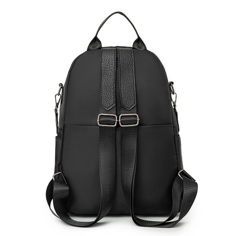 Nylon Backpack Women's Commuter Dual-Purpose Shoulder Bag Large Capacity Travel Backpack