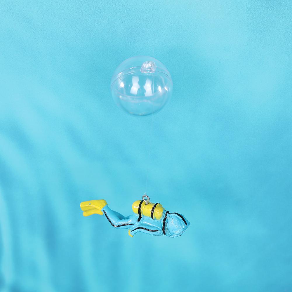 

Европейский и американский аквариумный набор украшений для дайверов - Креативные плавающие шары для подводного ландшафтного дизайна синий