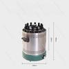 12-Skewer Automatic Rotating Electric Grill,Smoke-Free Home BBQ Machine,Compact Kebab Roaster for Lamb,Chicken,and Vegetables
