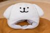 DOKiDOKi Dog Hat Cosplay [White] Dog Transformation Mask Halloween Headwear Plush Kigurumi Headgear Fluffy Cute Halloween [Used]