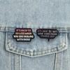 Mental Health Awareness Badge Positive Self‑Care Quote Enamel Pins Motivational Brooch Gift Decor Encouragement Accessories