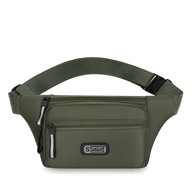 New Multi Functional Men's and Women's Sports Pocket Portable Cashier Business Chest Bag Commuting Simple Shoulder Messenger Bag