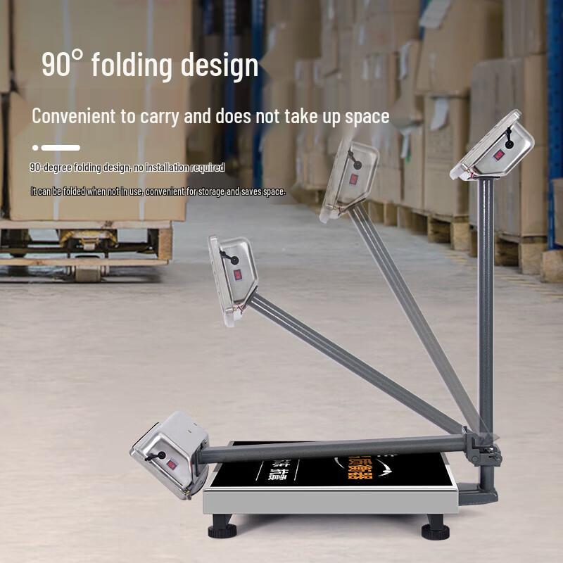 Hochoice Stainless Steel Waterproof Commercial Electronic Price Computing Floor Scale (CN version)