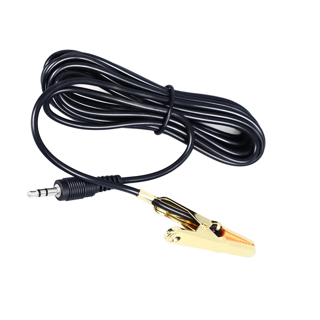 Clip On Pickup Dual Channel HiFi Soundhole Pickup Clip for Guitar Erhu String Instrument Gold 300cm 118.1in