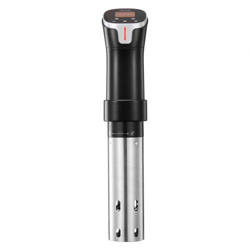 VEVOR Sous Vide Precision Cooker, 1100W Sous-Vide Cooking Machine, WIFI Immersion Circulator with 10 Preset Recipes, LCD Touchscreen, Fast-Heating
