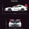 Yuxing King Educational Sports Car Building Blocks Model - Toy Car for Boys, Assembly Kit Birthday Gift 27011s.