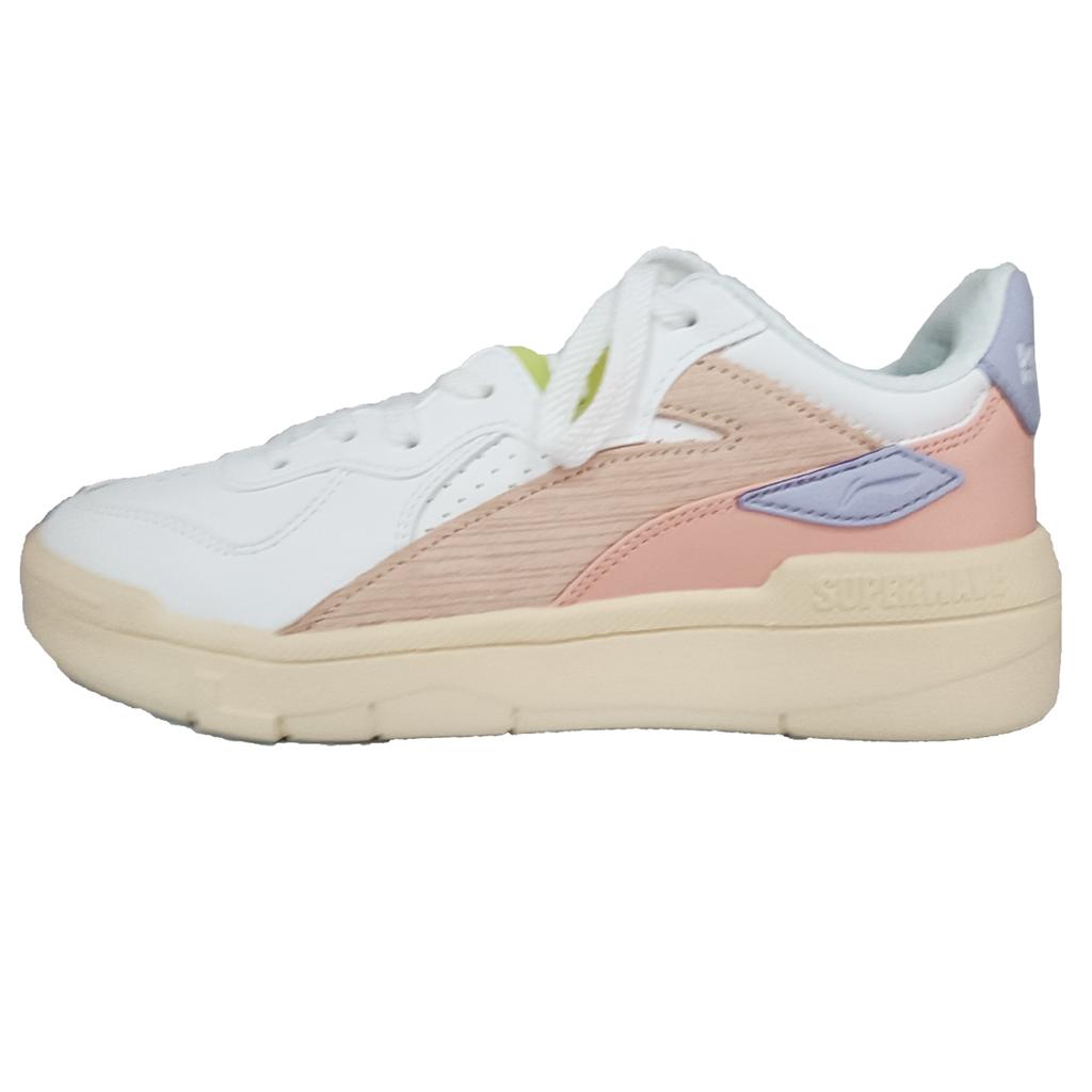 Li Ning We Wo Lite Lightweight Classic Slip Resistant Durable Low Top Skate Shoes Women Skate Shoes AGCT116-6