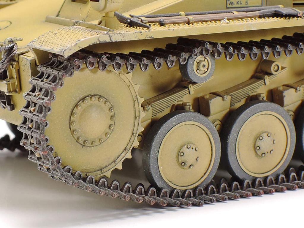 Tamiya 1/35 Military Miniature Series No. 358 German Self-Propelled Howitzer Wespe, Italian Front, Plastic Model Kit 35358