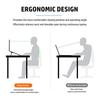 2/4Pcs Foldable Laptop Stand Adjustable Portable Notebook Riser Cooling Holder Bracket For Tablet PC Computer