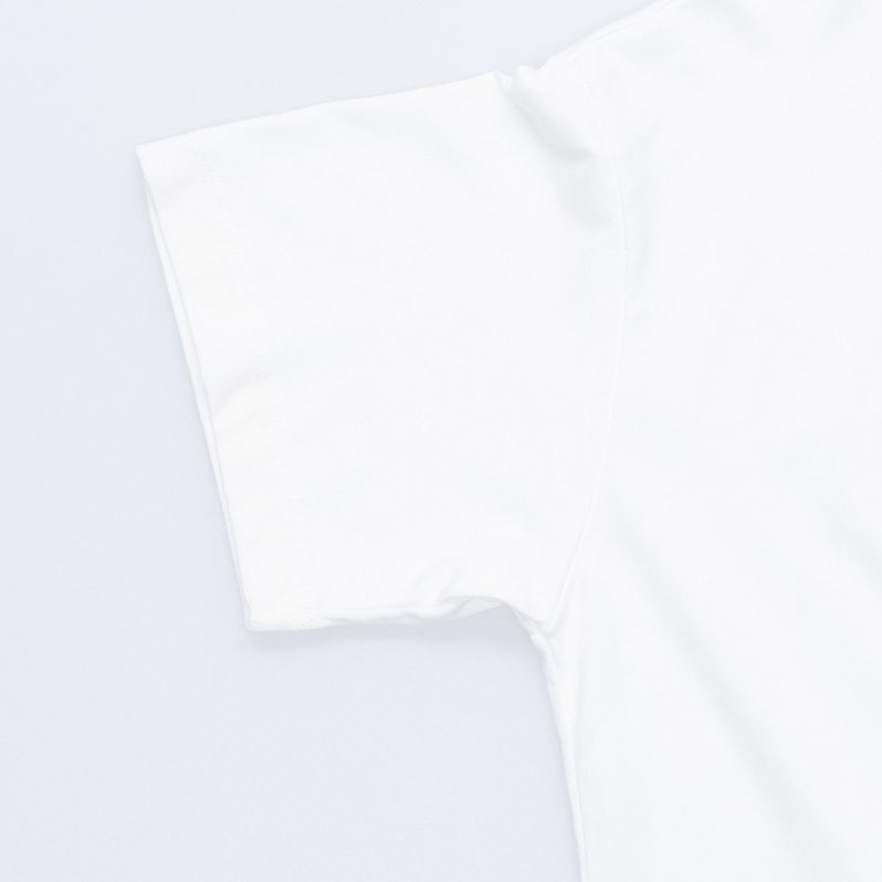 Converse T Shirts Women's White Crew Neck Moderate Straight Fit 10026466-A01