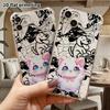 Phone Case: 2D Flat Design, Suitable for iPhone 18 17 16 15 14 13 Pro Protective Case, Long-haired Kitten, Perfect Christmas and Halloween Holiday Gif