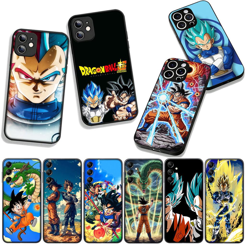 Cover Anime Vegeta Dragon Gokus Ball for Samsung Galaxy A36 A17 A26 A07 A35 A54 A53 A13 A33 A34 S8 S9 S20 S21 FE S10 Plus Case