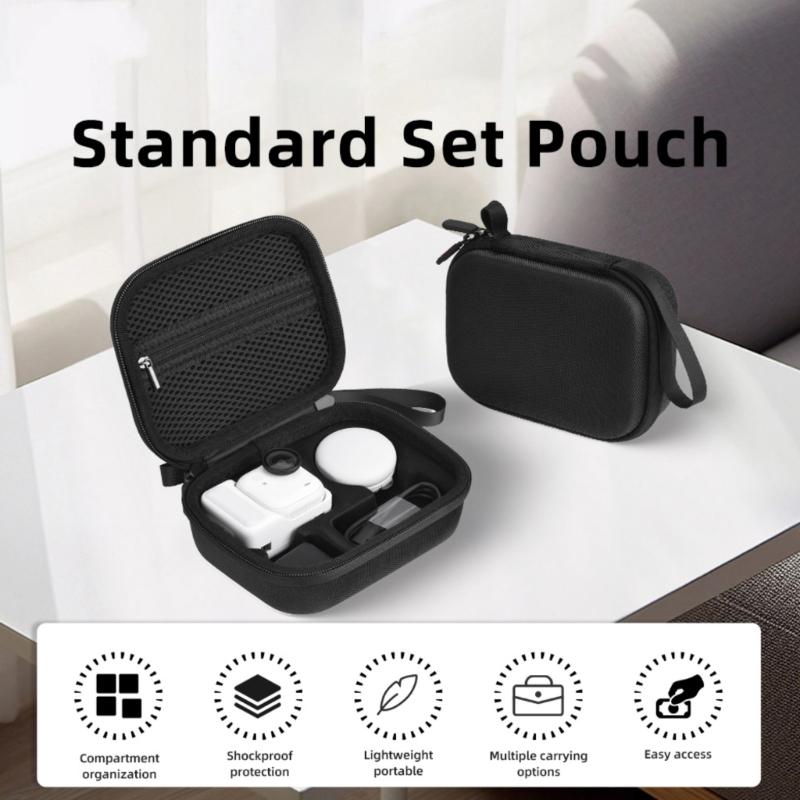 Durability Nylon Protective Case For Go Ultra Cameras Shockproof Lightweight Design With Organized Storage Compartments