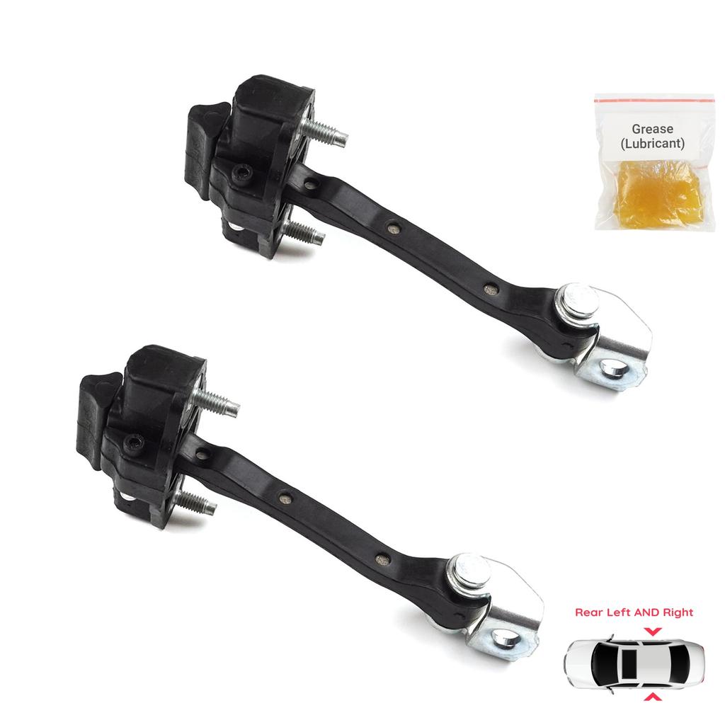 BDP1311-1 2 Pieces Rear Door Hinge Stop Check Strap Limiter for Citroen C4 Cactus 2014-On 9801290880